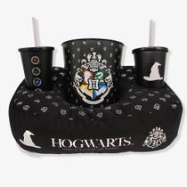 Kit almofada harry potter balde pipoca com 2 copo hogwarts - Zona Criativa