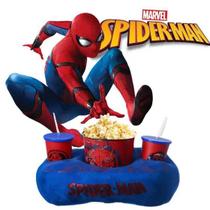 Kit Almofada Homem Aranha com Porta Pipoca + 2 Copos Oficiais (Spider Man) - Marvel