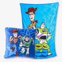 Kit almofada + manta toy story - zona criativa Kit almofada + manta toy story - zona criativa