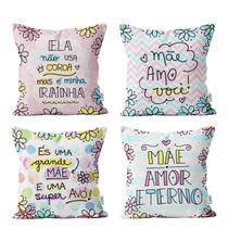 Kit Almofada Para Cesta Dia Das Maes Atacado 20un - 20x20cm