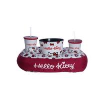 Kit Almofada Pipoca Fibra Suede Hello Kitty Kit Almofada Pipoca Fibra Suede Hello Kitty