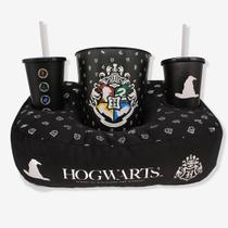 Kit Almofada Pipoca Suede Hogwarts - Zona Criativa