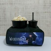 Kit Almofada Porta Pipoca Acompanha 1 Copo + 1 Balde Para Pipoca WANDINHA