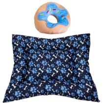 Kit Almofadão E Pelúcia Para Cães E Gatos - ul Kit Almofadão E Pelúcia Para Cães E Gatos - ul