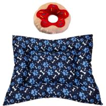 Kit Almofadão E Pelúcia Para Cães E Gatos - ul Kit Almofadão E Pelúcia Para Cães E Gatos - ul