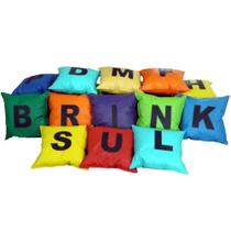 Kit Almofadas Alfabeto material sintético 26 Unidades Brink Sul