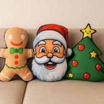 Kit Almofadas Natalinas 3 Almofadas de Natal Decorativas Decoração Para Sala Sofá e Cama Kit Almofadas Natalinas 3 Almofadas de Natal Decorativas Decoração Para Sala Sofá e Cama