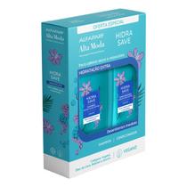 Kit Alta Moda Alfaparf Hidra Save Sh + Cond 300ml