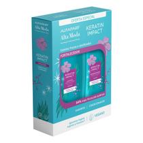 Kit Alta Moda Alfaparf Keratin Impact Sh+Masc 300ml Kit Alta Moda Alfaparf Keratin Impact Sh+Masc 300ml