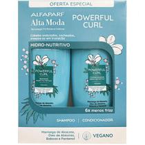 Kit Alta Moda Powerful Curl Shampoo e Condicionador 300ml Kit Alta Moda Powerful Curl Shampoo e Condicionador 300ml