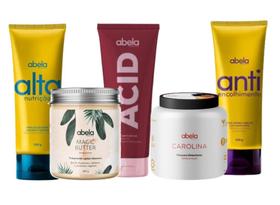 Kit Alta Nutrição, M Butter, Acid, Carol e Anti Encol Abela
