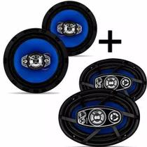 Kit Alto Auto Falante Tsr Orion 6x9 E 6 Pol Combo 310w Rms