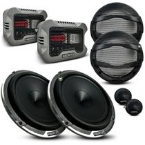 Kit Alto Falante 2 Vias 220w 6 Polegadas 4 Ohms MPK165 Hertz