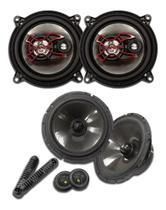 Kit Alto Falante 2 Vias Bravox CS60BK + B3X50X - 230 Watts Rms
