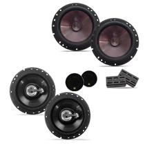 Kit Alto Falante 300w 2 Vias Bravox Cs60p 6 Polegadas + tr6u