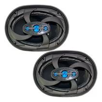 Kit Alto Falante 6x9 Polegada Maritimo Nautico 200w Black