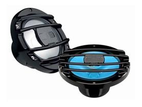 Kit Alto Falante Barco Lancha Hertz Marine Hmx 6.5 SLD Led