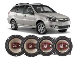 Kit Alto Falante Bravox Original Fiat Palio Weekend 5 e 6 Polegadas