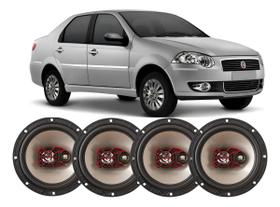 Kit Alto Falante Bravox Original Fiat Siena 200wrms 4 Porta