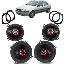 Kit Alto Falante Fiesta Até 2005 - 5 E 4 Pol 240W - KF.070