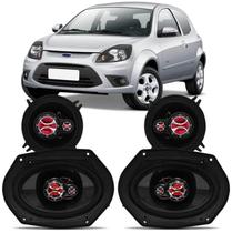 Kit Alto Falante Ford Ka Até 2013 - 5 E 5X7Pol 240W - KF.073