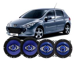 Kit Alto Falante Hurricane 6 E 5 Cm6 Orig Peugeot 307 260w