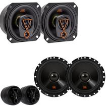 Kit Alto Falante Jbl 4'' Multisystem + Kit Duas Vias 62vfx55 Kit Alto Falante Jbl 4'' Multisystem + Kit Duas Vias 62vfx55