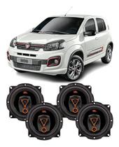 Kit Alto Falante Jbl Original Triaxial 5' Fiat Uno 320wrms