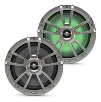 Kit Alto-falante Marítimo Infinity Marine 822mlt Rgb 8 450w Cinza cor:cinza
