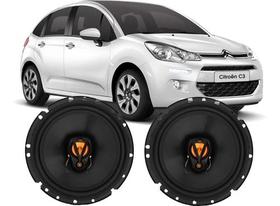 Kit Alto Falante Original Jbl Dianteiro Citroen C3 100wrms