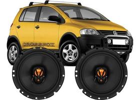 Kit Alto Falante Original Jbl Dianteiro Vw Crossfox 100wrms