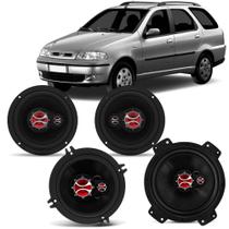 Kit Alto Falante Palio Weekend G2 G3 01 a 2008 6 e 5" 240W RMS 4 Ohms Triaxial Original Foxer KF.035 Kit Alto Falante Palio Weekend G2 G3 01 a 2008 6 e 5" 240W RMS 4 Ohms Triaxial Original Foxer KF.035