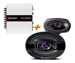 Kit Alto Falante Pioneer 6x9 6960br + Módulo Taramps Ts400 Kit Alto Falante Pioneer 6x9 6960br + Módulo Taramps Ts400