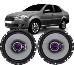 Kit Alto Falante Pioneer Dianteira Porta Fiat Siena 100w