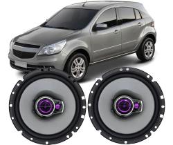 Kit Alto Falante Pioneer Dianteira Porta Gm Agile 100w Par