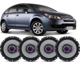 Kit Alto Falante Pioneer Original Citroen C4 6pol 200w 4 P