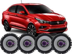 Kit Alto Falante Pioneer Original Fiat Cronos 6pol 200w 4 P