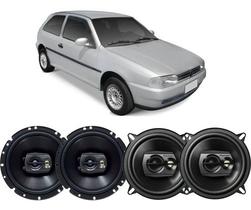 Kit Alto Falante Pioneer Original Fiat Gol G2 4p 240w 6 E 5