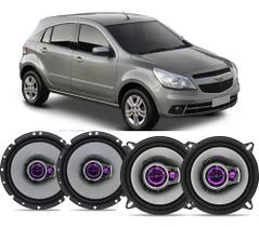 Kit Alto Falante Pioneer Original Gm Agile 200w 6 E 5 Pol