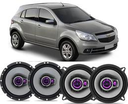 Kit Alto Falante Pioneer Original Gm Agile 200w 6 E 5 Pol