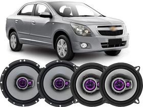 Kit Alto Falante Pioneer Original Gm Cobal 6 E 5pol 200w 4 P