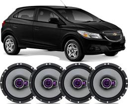 Kit Alto Falante Pioneer Original Gm Onix 6pol 200w 4 Porta