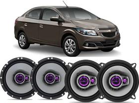 Kit Alto Falante Pioneer Original Gm Prisma 200w 6 E 5 Pol