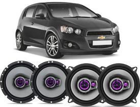 Kit Alto Falante Pioneer Original Gm Sonic 200w 6 E 5 Pol 4p