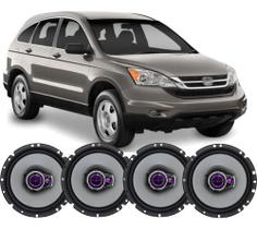 Kit Alto Falante Pioneer Original Honda Crv 6pol 200w 4 P