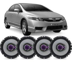 Kit Alto Falante Pioneer Original Honda New Civic 6pol 200w