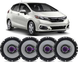 Kit Alto Falante Pioneer Original Honda New Fit 6pol 200w Kit Alto Falante Pioneer Original Honda New Fit 6pol 200w