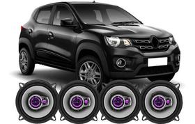 Kit Alto Falante Pioneer Original Kwid 6 E 5pol 200w 4 Porta