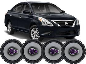 Kit Alto Falante Pioneer Original Nissan Versa 6pol 200w 4 P