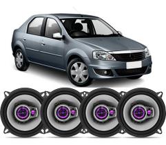 Kit Alto Falante Pioneer Original Renault Logan 5pol 200w 4p